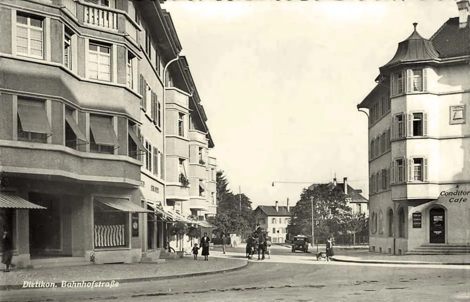 Historische Aufnahme von Dietikon